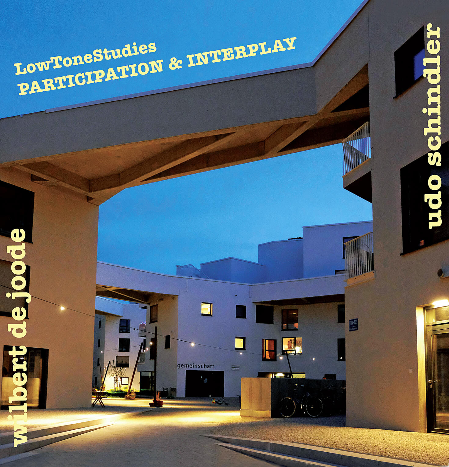 Udo Schindler & Wilbert deJoode participatiopn & interplay Cover Udo Schindler & Wilbert deJoode Cover participatiopn&interplay