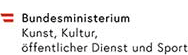 Logo Bundesministerium Kunst, Kultur, öffentlicher Dienst Österreich